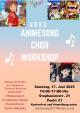 Animesong  Chor Workshop アニメソング　コーラス　ワークショップに関する画像です。