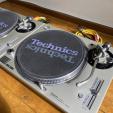 Technics SL-1200 Mk5 with Sommer RCA cables AC100Vに関する画像です。