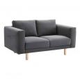 IKEA製ソファー(ダークグレー) W153×D88×H85 cmに関する画像です。