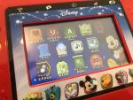28EUR即決！ Disney ディズニー知育・学習タッチパネルゲーム　ACアダプター付きに関する画像です。