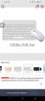 Nikkos bluetooth mouse and keyboard (白)