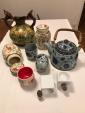 陶器：急須、湯飲み、花瓶、茶入れ等