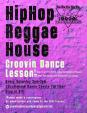 Hiphop, Reggae, Houseダンスレッスンに関する画像です。