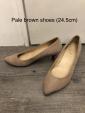Pale brown shoes (24.5cm)に関する画像です。