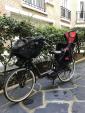 三人乗りヤマハPas Kiss電動自転車 パリ市内で売りますに関する画像です。