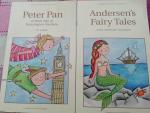 英語本　ピーターパン、アンデルセン童話　2冊に関する画像です。