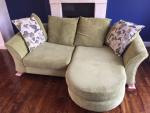 4 seater dfs pillow back sofa