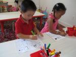 土曜日　日本語幼児クラスに関する画像です。