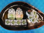 3月の飾り巻き寿司教室「ひな祭り」に関する画像です。
