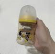 ピジョン 母乳実感 哺乳びん Disney ディズニー 160ml 0か月~ PPSU製 黄色に関する画像です。