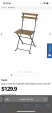 IKEA折りたたみ椅子　TÄRNÖに関する画像です。
