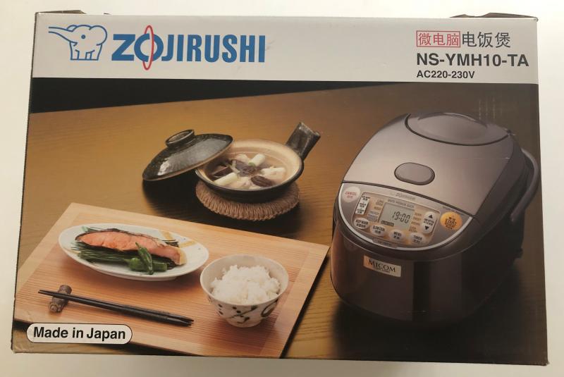 海外向け炊飯器 120V 象印 NS-ZCC10 マイコン 5カップ 日本製 新品未使用 - 生活家電