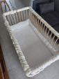 SNIGLAR Baby Bed + Mattress + Bumper