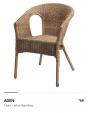 IKEA rattan chairsに関する画像です。