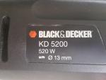 大手 Black und Decker社の電動ドリルに関する画像です。