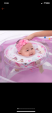 Baby high chair とbaby用浮き輪2点　合わせて3点に関する画像です。