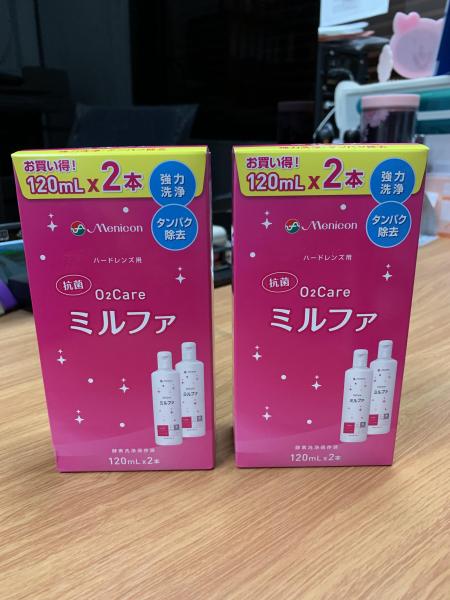 ２セット】メニコン 抗菌O2ケア ミルファメニコン 抗菌O2ケア ミルファ