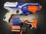 NERF gun ナーフ2丁セット　エリートシリーズガチ連射キット