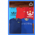 【小1・小2サイズ　4枚＋おまけ1枚セット：バーバリー＊northface*adidas*アーマー】