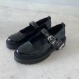 Black Mary Jane Shoes レディース靴