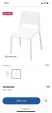 IKEA Chairs 3脚セット(白)に関する画像です。