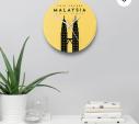 【新品未開封】IKEA壁掛け時計（マレーシア限定品）に関する画像です。
