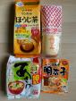 日本の食品4種　お譲りしますに関する画像です。