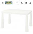 IKEA 子供テーブルに関する画像です。