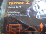 キャンプ　2人用テント、ピロー、カセットコンロとボンベをまとめてに関する画像です。