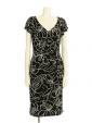 [NEW] RALPH LAUREN Black Floral-designed Dressに関する画像です。