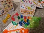 KUMON 知育玩具『くみくみスロープ』セットに関する画像です。