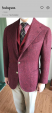 We provide hand made mens suits "Italian