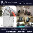 新築・BTSオンヌット駅3分2階1LDK27㎡１．6万バーツ