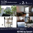 BTSトンロー駅前20階1LDK35㎡21,000バーツに関する画像です。