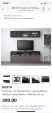 IKEAテレビボードセットに関する画像です。