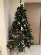 【飾りセット】全長2m クリスマスツリー