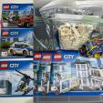 LEGO レゴ　青バケツ、マリオ、CITY、BATMAN、NINJAGOに関する画像です。