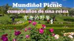 4月16日 13時から、ピクニック - 日本語とスペイン語と中国語とカタルーニャ語の交流に関する画像です。