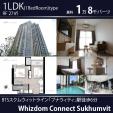 プナウィティ駅ショッピングモール隣接1LDK１．8万バーツに関する画像です。