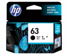 HP 63 Black Original Ink Cartridgeに関する画像です。