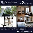 BTSトンロー駅前14階1LDK35㎡26,000バーツ