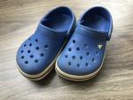 crocs 青色　子ども用6-7歳サイズ