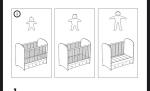 IKEAのベビーベッドに関する画像です。