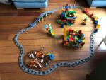 Lego デュプロセット(電車、農場、ブロック)に関する画像です。