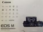 Canon ミラーレス一眼 EOS M ダブルレンズキットに関する画像です。