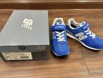 キッズの靴 (New Balance, 19.0cm, 青色)