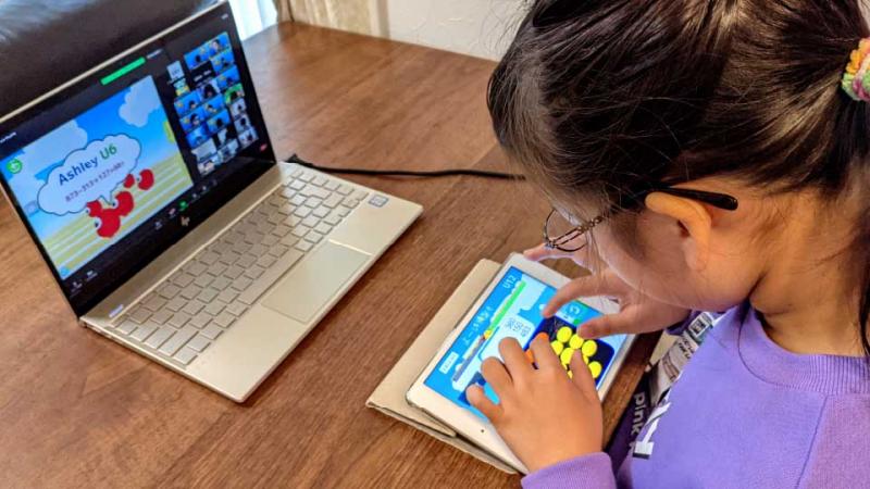 1か月無料★タブレットで楽しく学ぶそろばん教室『そろタッチ』に関する画像です。