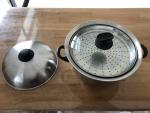 蒸し器付き鍋
