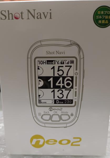 未使用新品SHOTNAVIneo2に関する画像です。