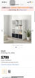 IKEAの棚(KALLAX)112×147cmホワイトに関する画像です。